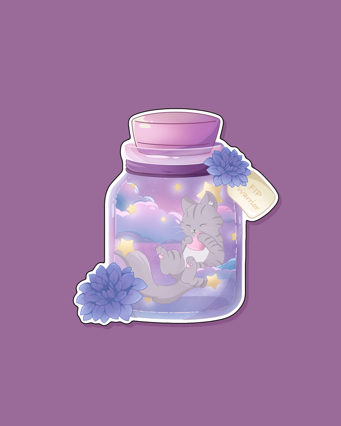 FIP Warrior Print or Sticker