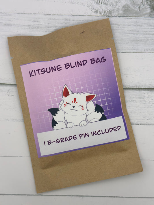 BLIND BAG- B Grade Kitsune Mystery pins