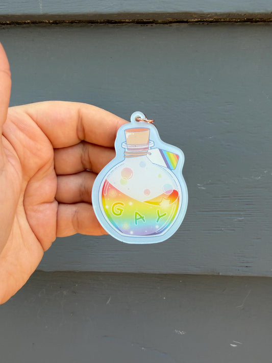 Potion of Gay Keychain