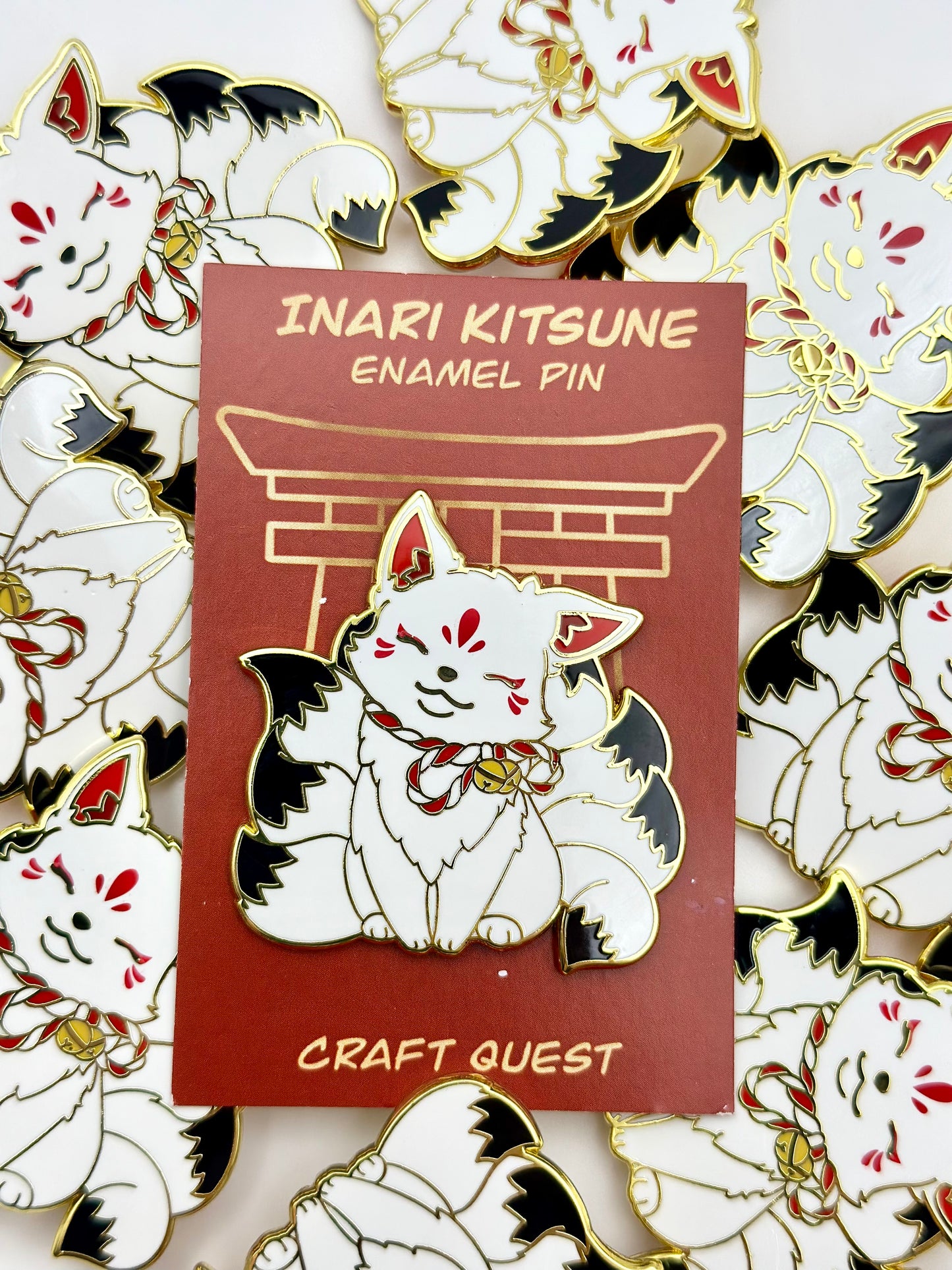 Inari Kitsune Pin