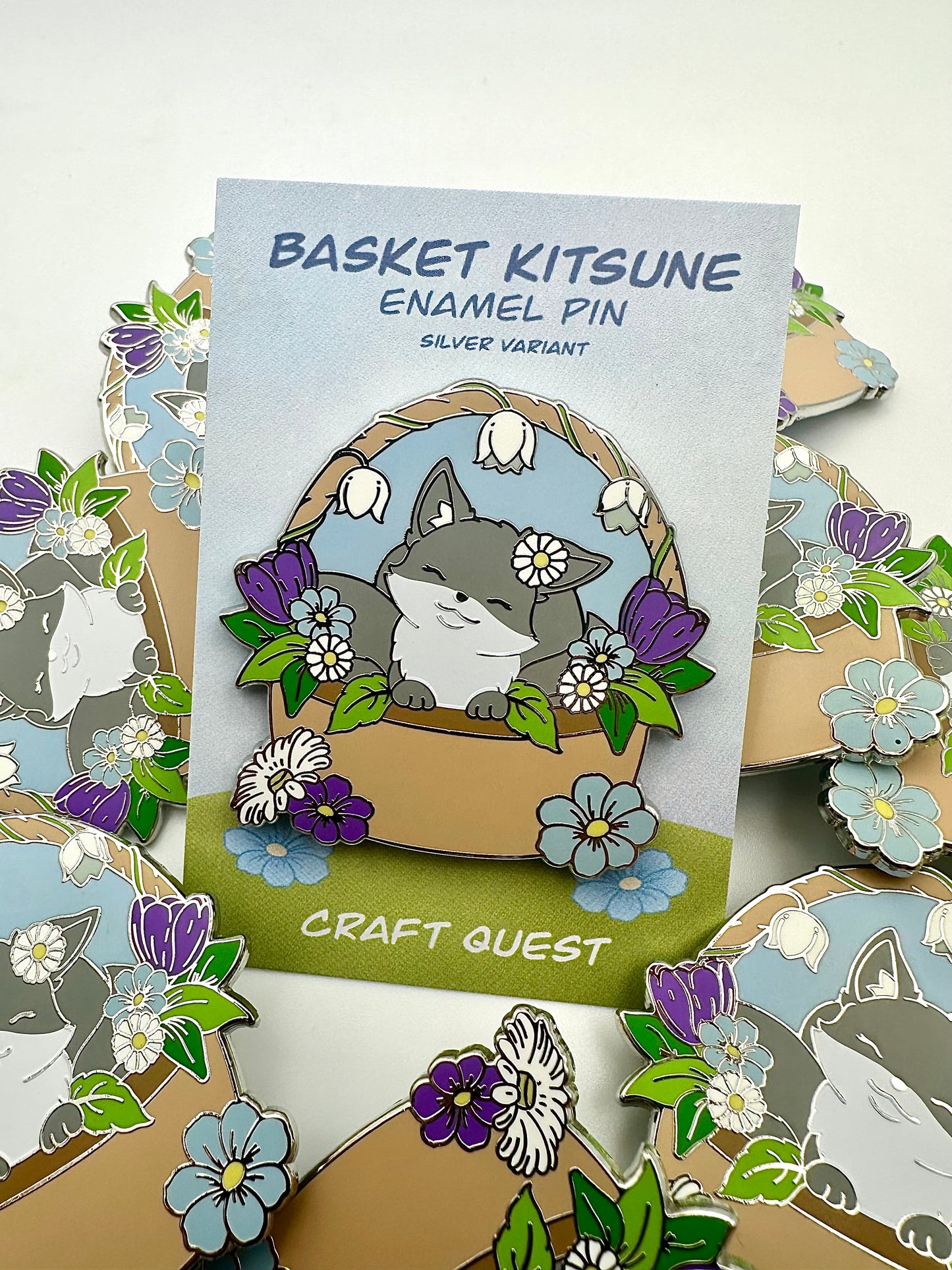 Basket Kitsune-Silver Variant