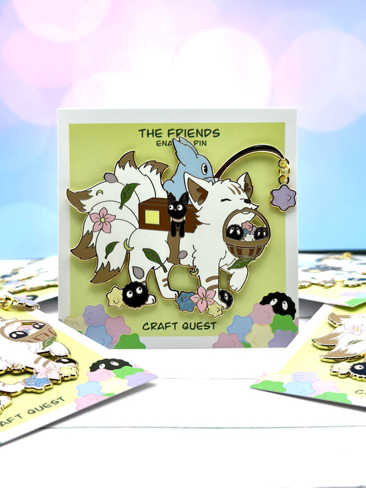 The Friends- Kitsune Enamel Pin