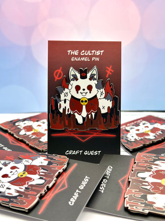The Cultist- Kitsune Enamel Pin