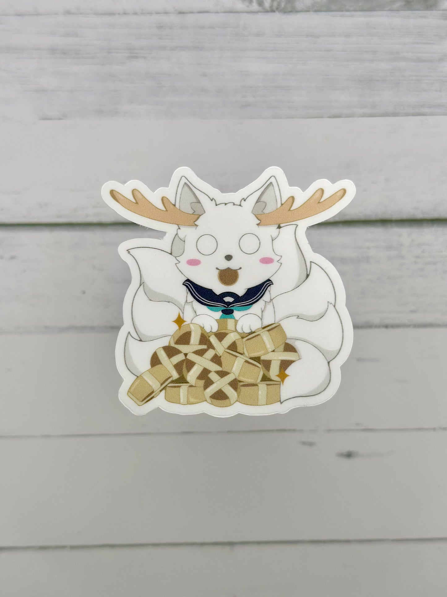 The Deer Friend Sticker