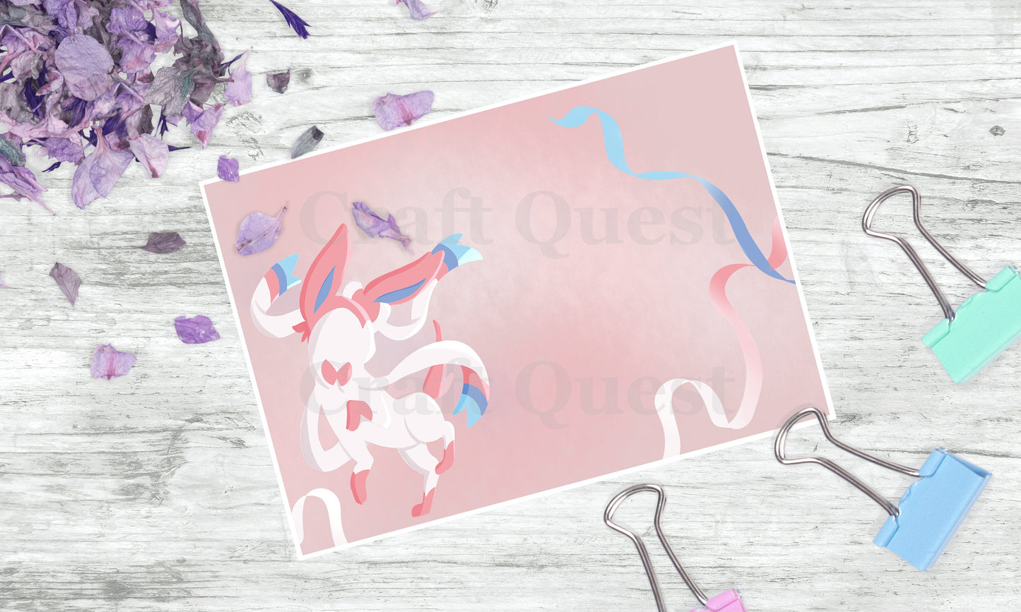 Sylveon Postcard