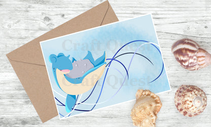 Lapras Postcard