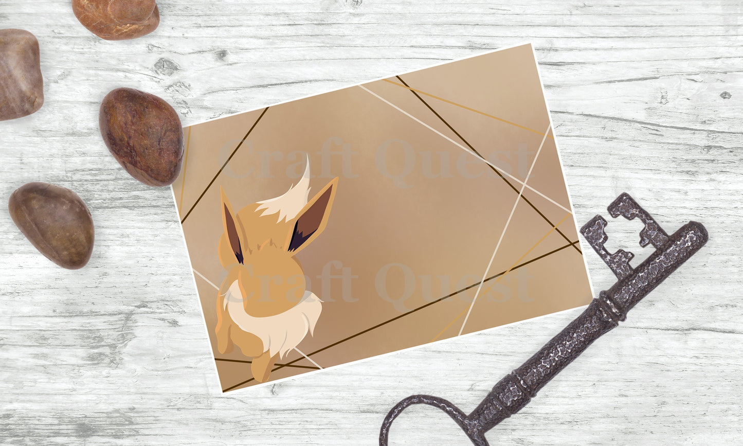 Eevee Postcard