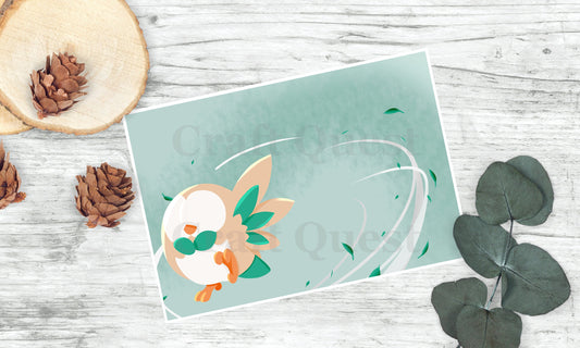 Rowlet Postcard