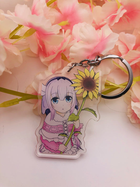 Miss Kobayashi's Dragon Maid Acrylic Keychain-Kanna