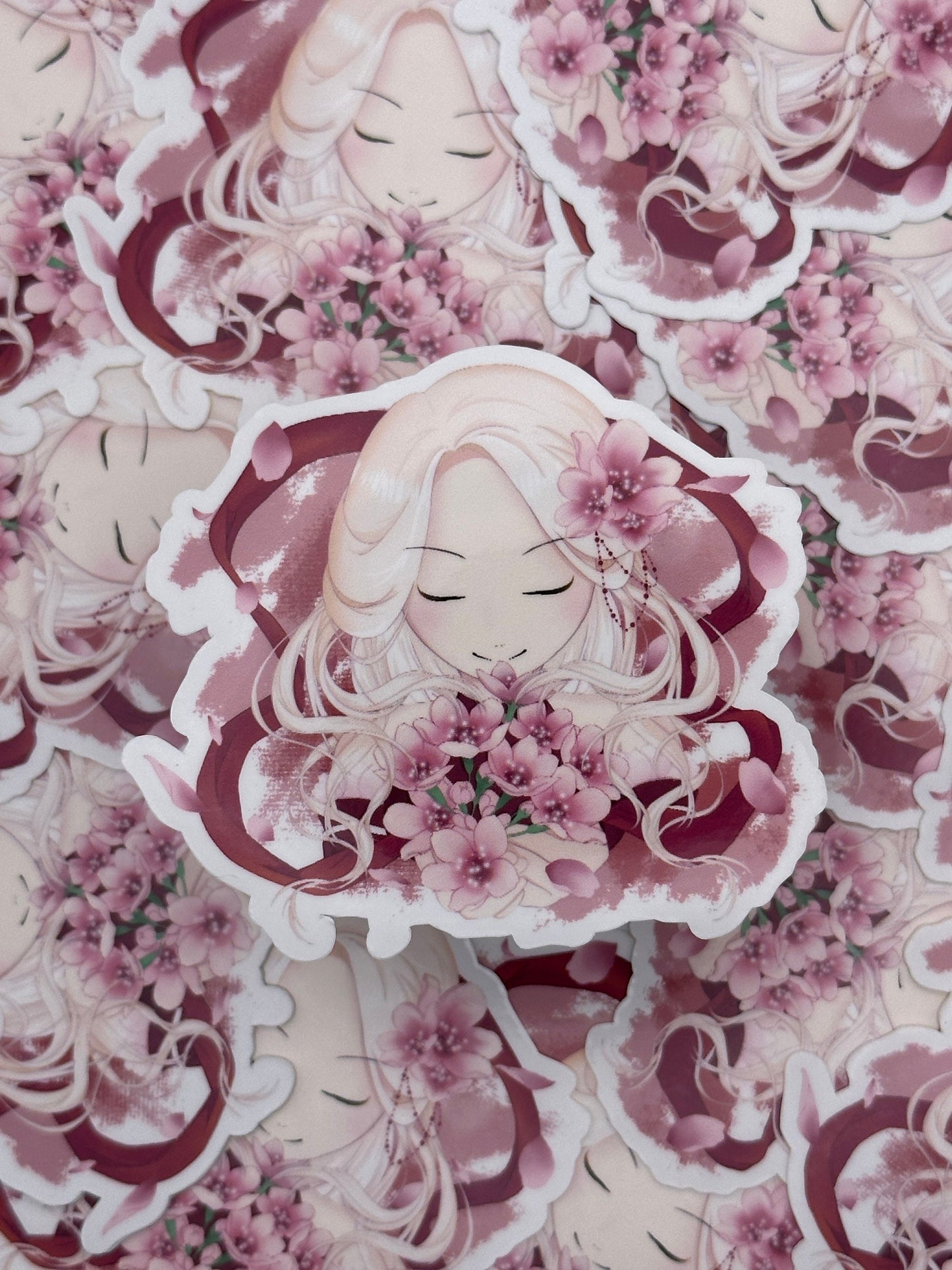 Flower Girl Sticker