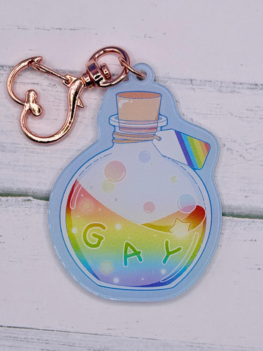 Potion of Gay Keychain