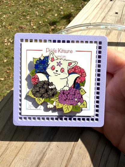 Nestle- Pride Kitsune Pin