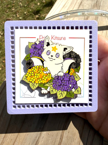 Nestle- Pride Kitsune Pin