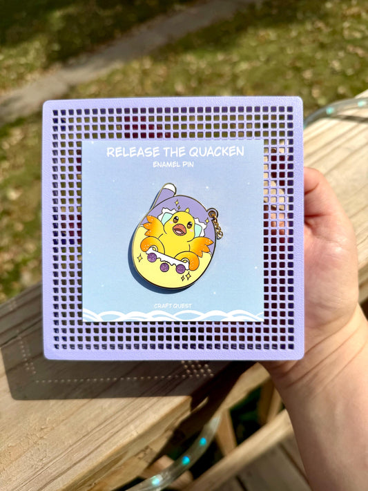 Companion Quacken Enamel Pin