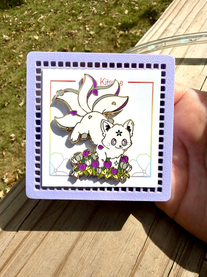 Frolic- Pride Kitsune Pin
