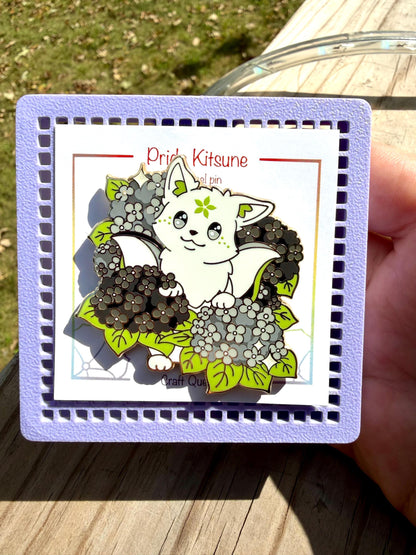 Nestle- Pride Kitsune Pin